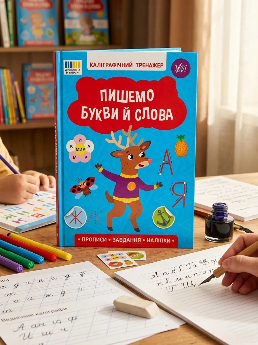Каліграфічний тренажер. Пишемо букви й слова — фото 2