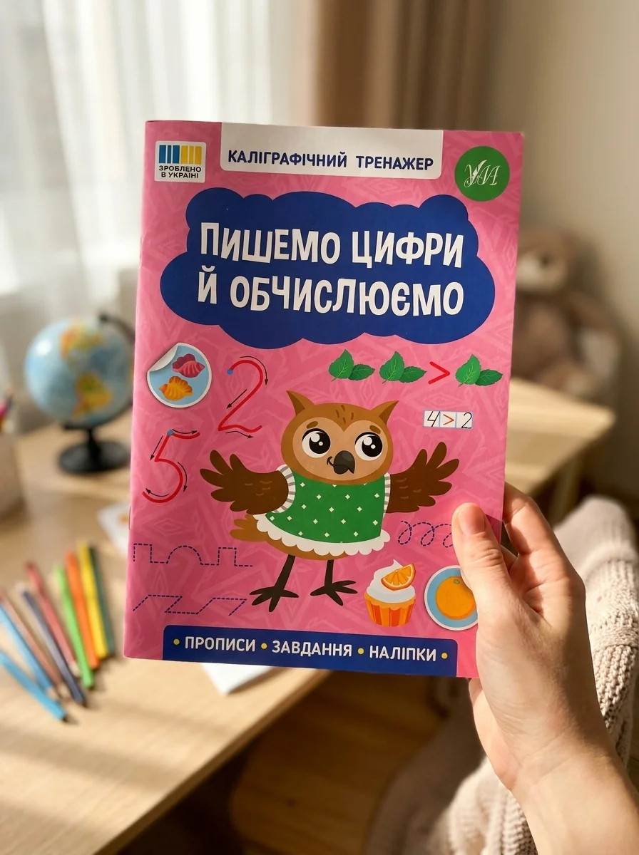 Каліграфічний тренажер. Пишемо цифри й обчислюємо — фото 2