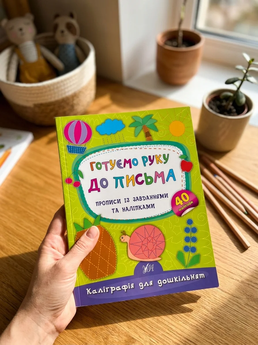 Каліграфія для дошкільнят. Готуємо руку до письма. — фото 2
