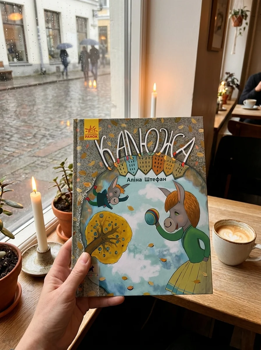 Калюжа. Книга-картинка — фото 2