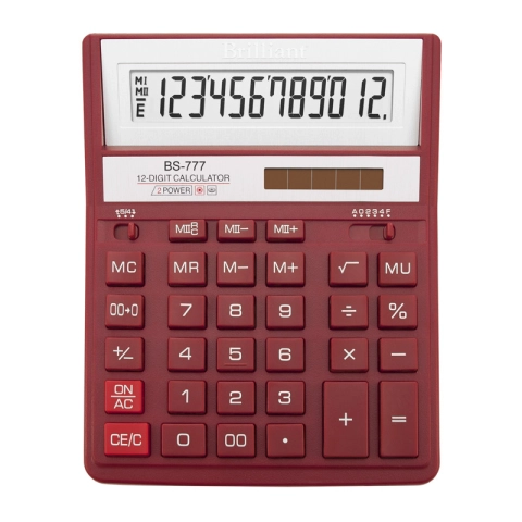 Калькулятор Brilliant BS-777 М 777-RD BS
