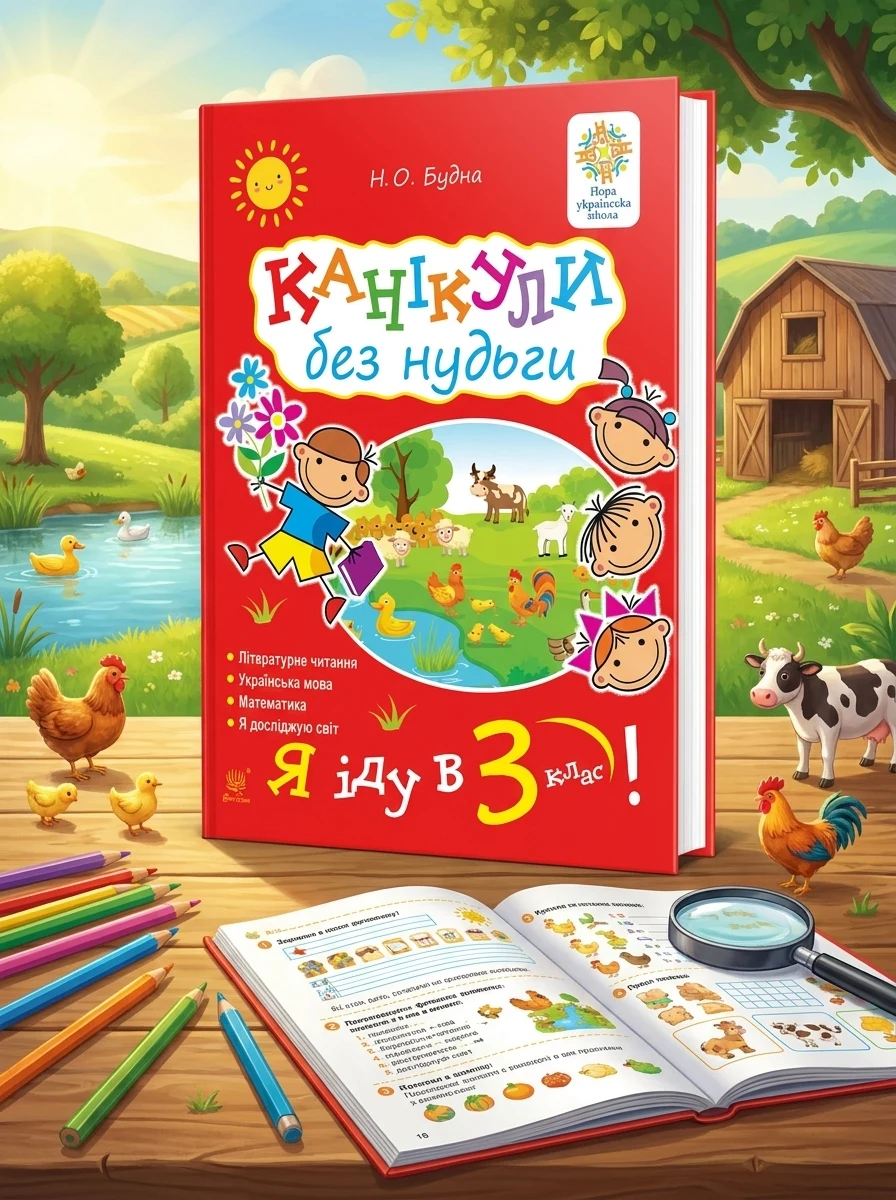 Канікули без нудьги. Я іду в 3-й клас!