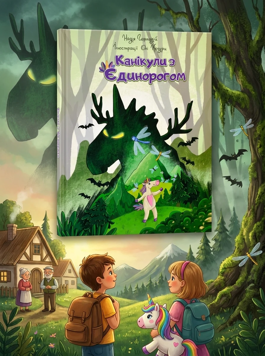 Канікули з єдинорогом — Дитячі книги