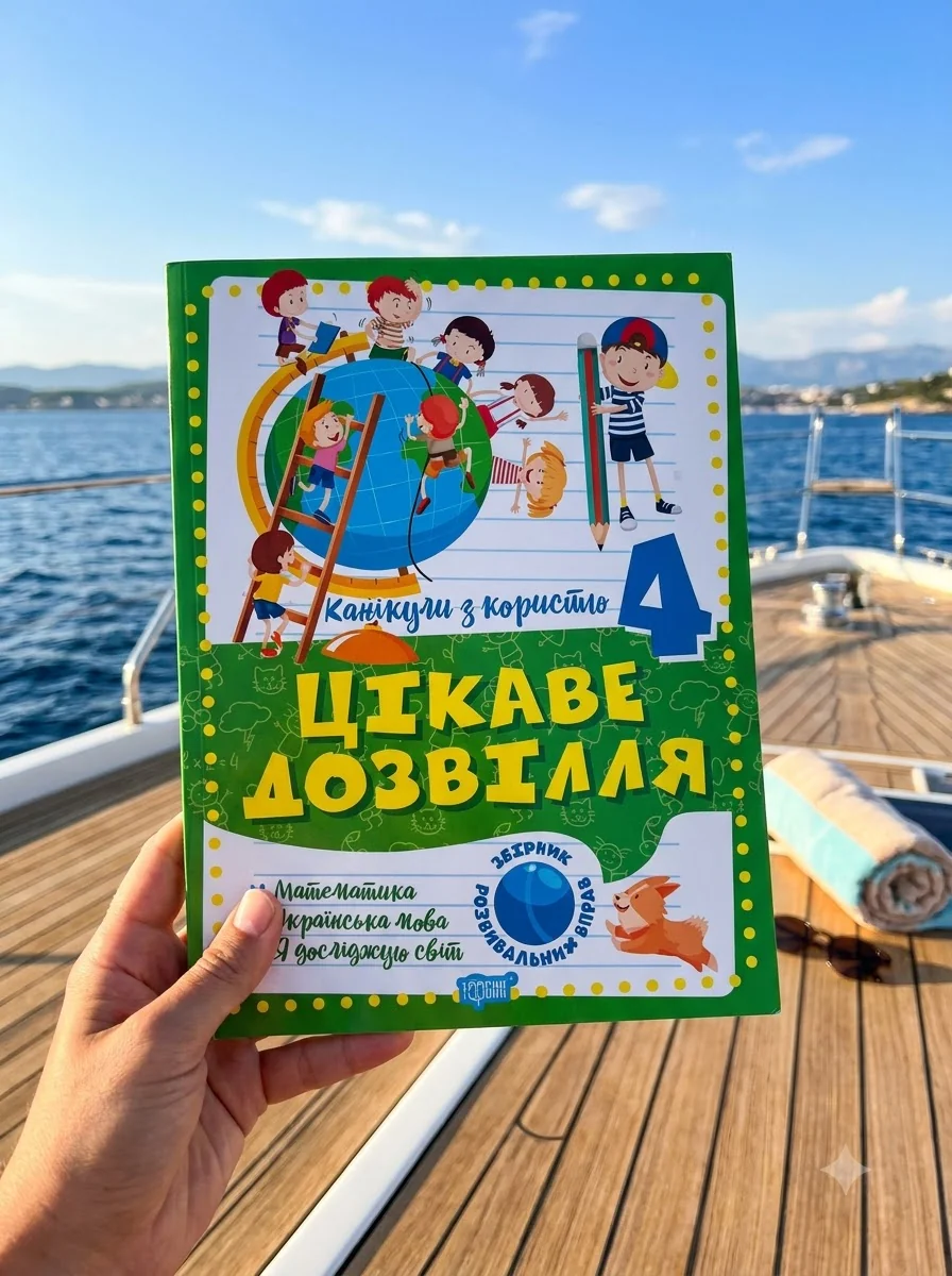 Канікули з користю. 4 клас. Цікаве дозвілля — Дитяча література