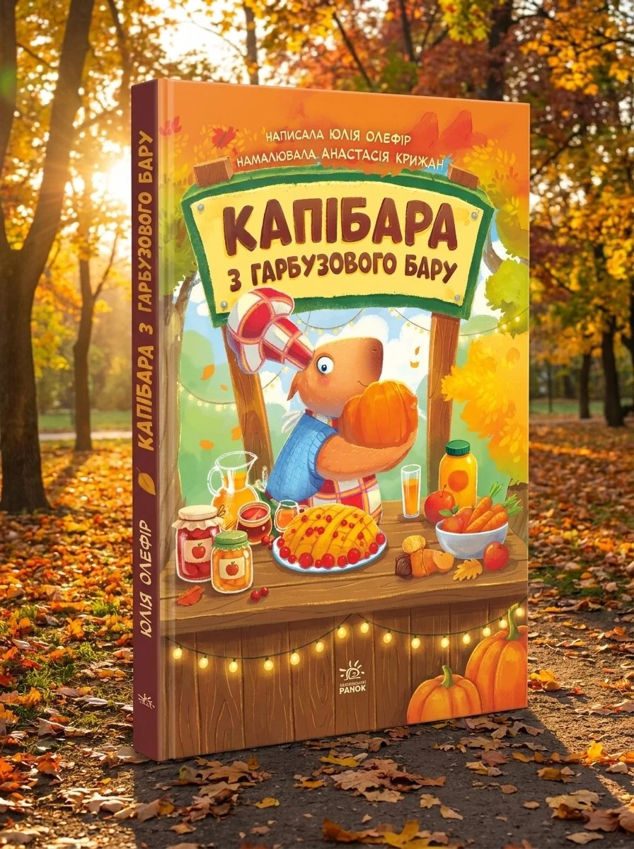 Капібара з гарбузового бару — Олефір Юлія, обкладинка