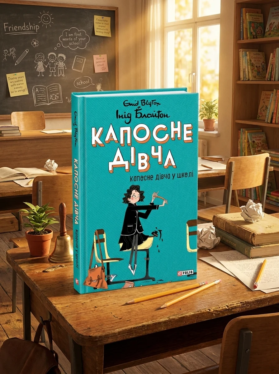 Капосне дівча у школі (Капосне дівча #1) (тверда обкладинка) — Художня література