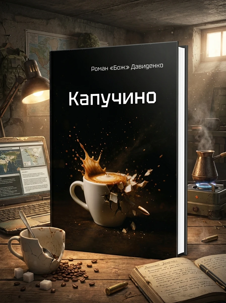 Капучино — Роман «Бож» Давиденко, обкладинка