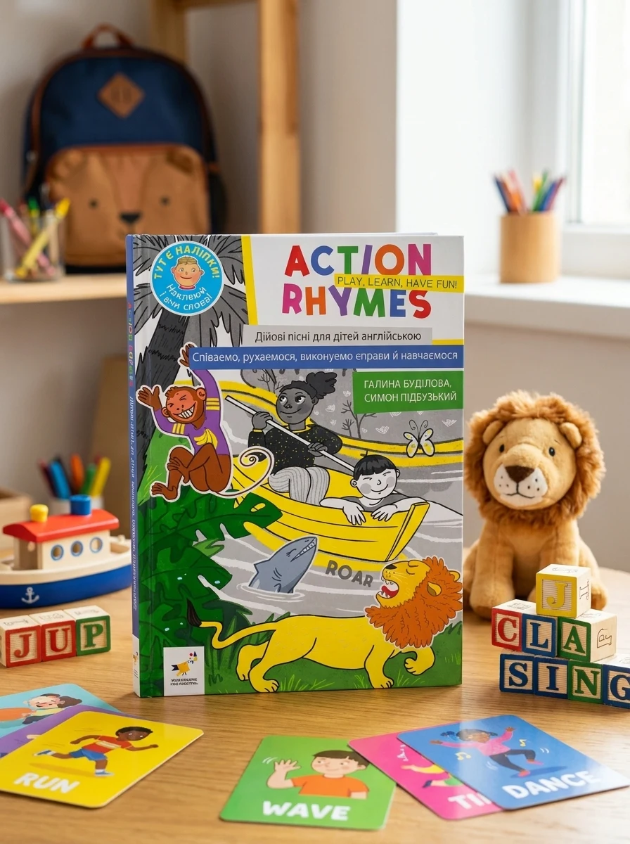 КАР Action rhymes. Дійові пісні для дітей англійською — Вивчення мов