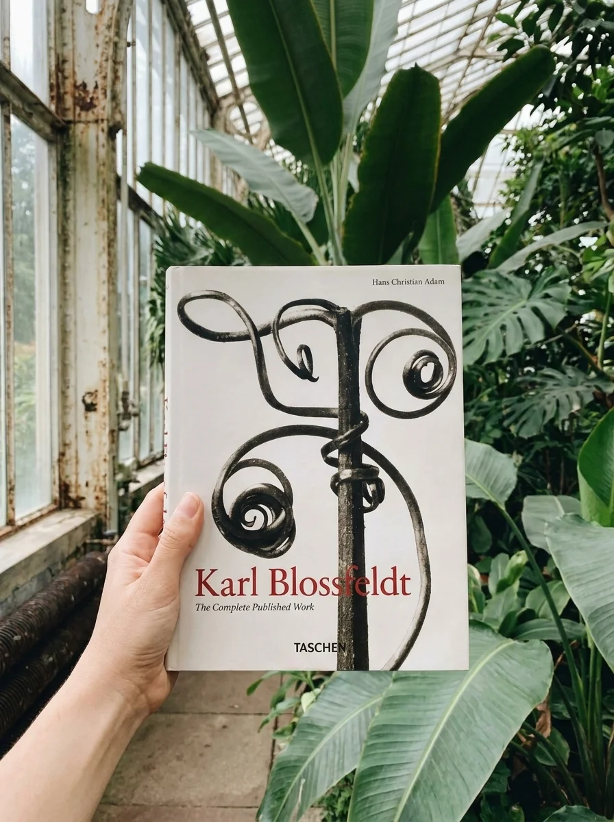 Karl Blossfeldt. The Complete Published Work. 40th Edition — Ганс Крістіан Адам, обкладинка