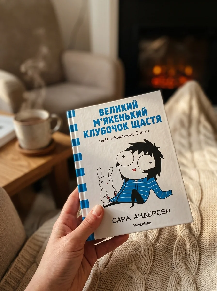 Карлючки Сари. Великий м’якенький клубочок щастя — Сара Андерсен, фото 2