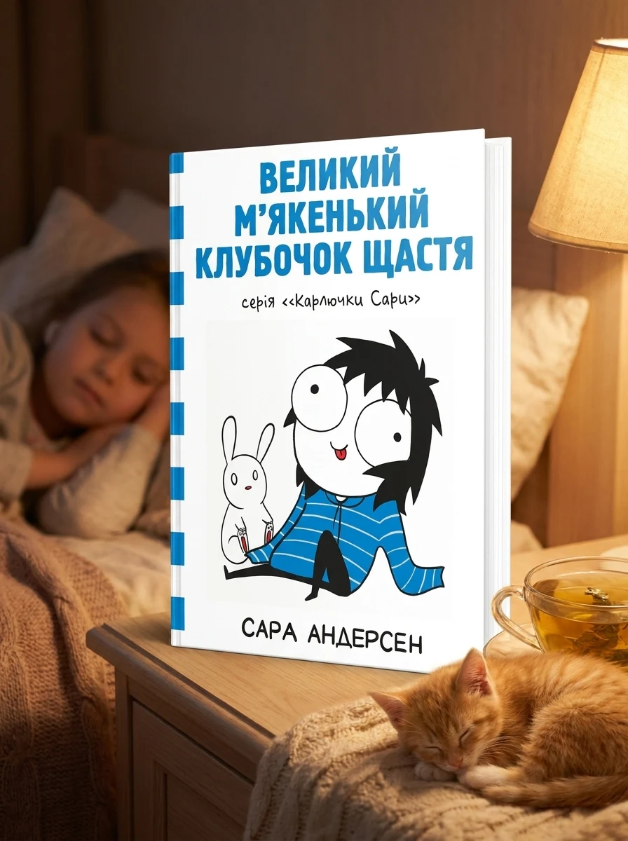 Карлючки Сари. Великий м’якенький клубочок щастя