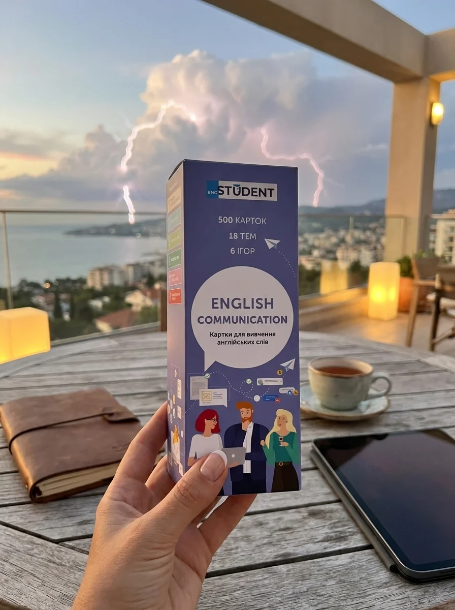 Картки для вивчення англійської. Formal & Informal Communication — English Student, обкладинка