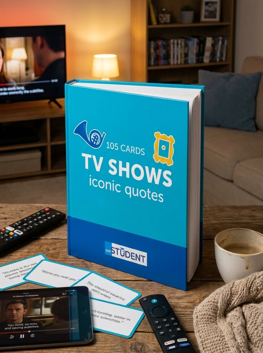Картки для вивчення англійських слів. TV Shows (105) англійська — Вивчення мов