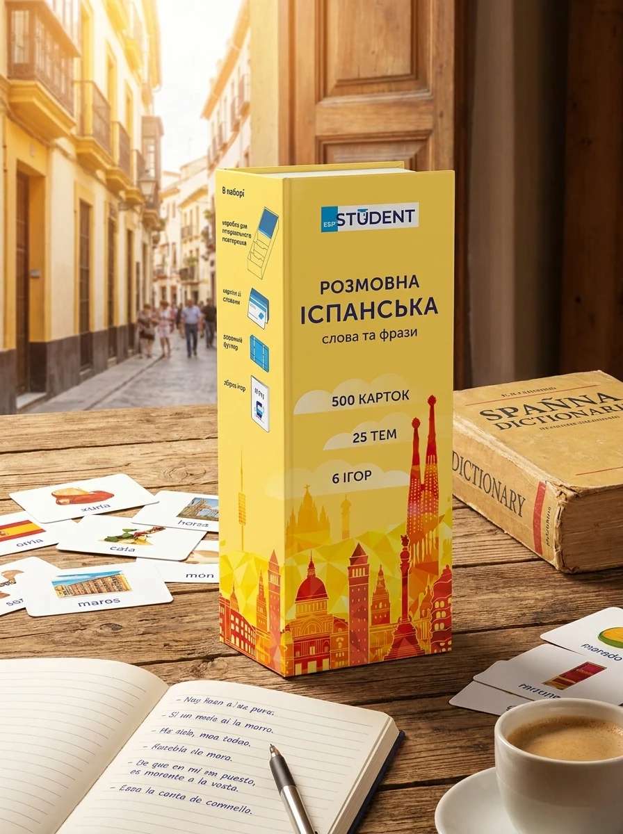 Картки для вивчення іспанської. А1 — Вивчення мов