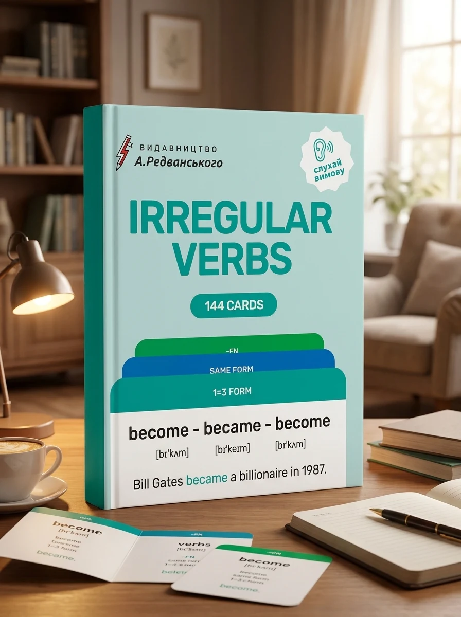 Картки Irregular verbs