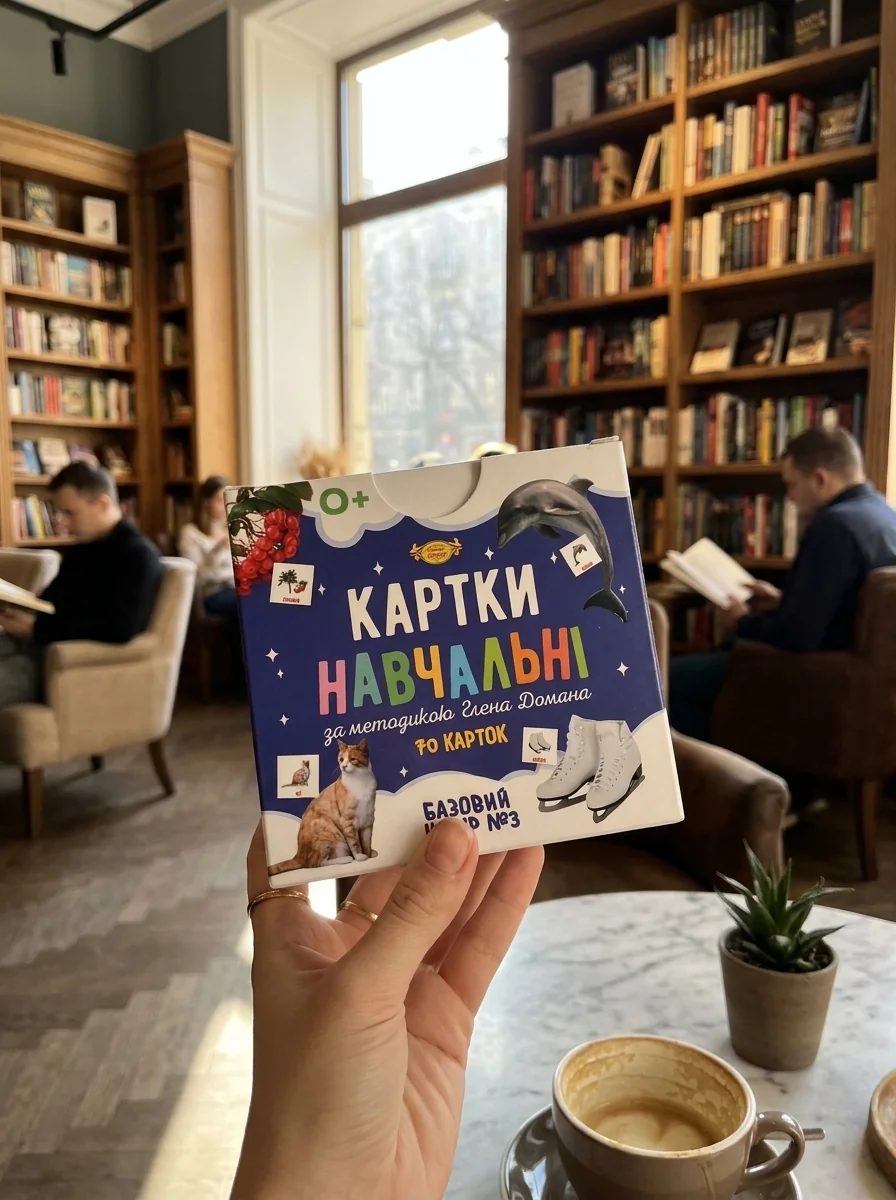 Картки навчальні за методикою Глена Домана. Базовий набір №3, обкладинка