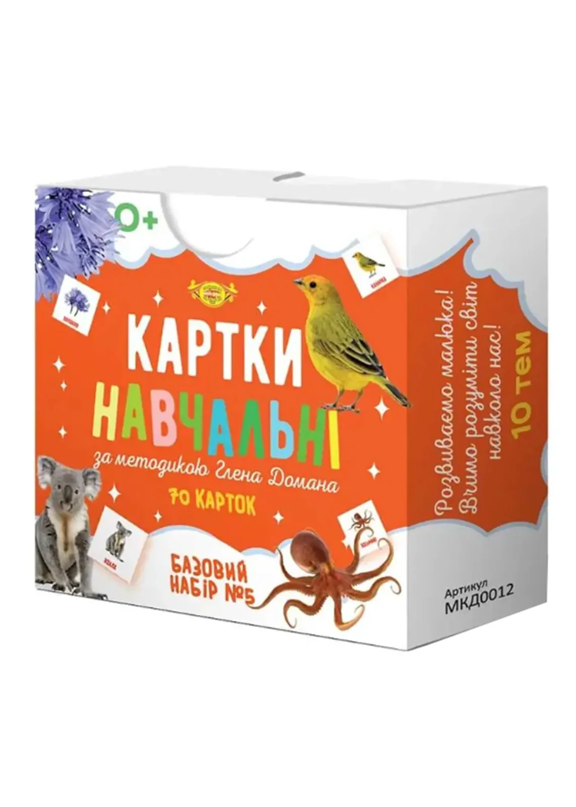 Картки навчальні за методикою Глена Домана. Базовий набір №5