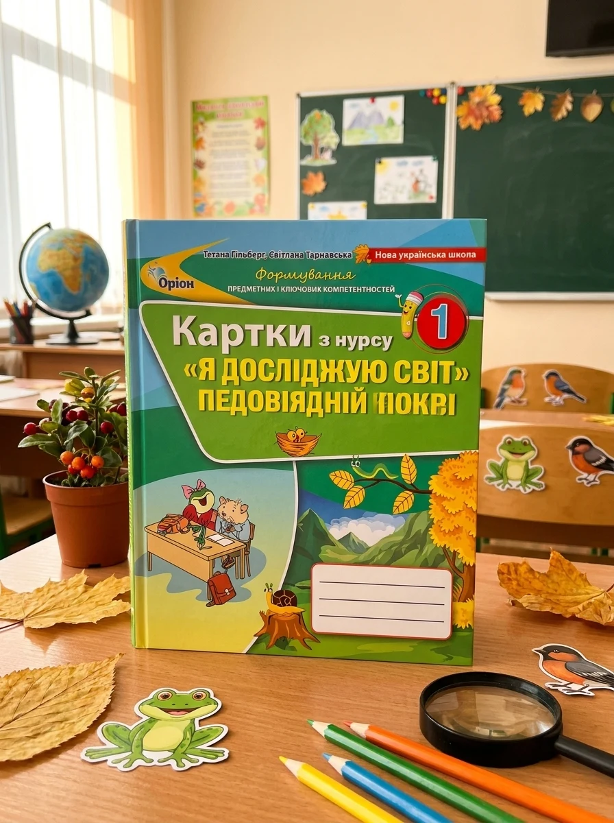 Картки з курсу "Я досліджую світ". 1 клас — Вивчення мов