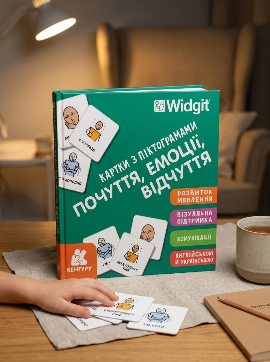 Картки з піктограмами. Почуття, емоції, відчуття — Наука та психологія