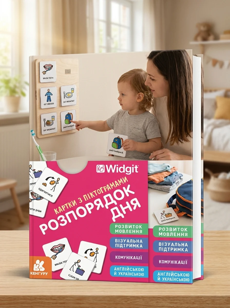 Картки з піктограмами. Розпорядок дня — Дім, сім'я, релігія