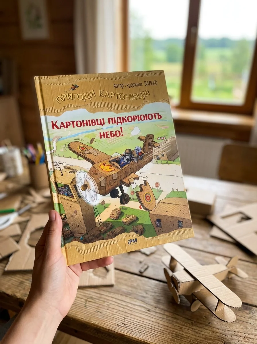Картонівці підкорюють небо. Пригоди картонівців. Книжка 3 — Дитяча література