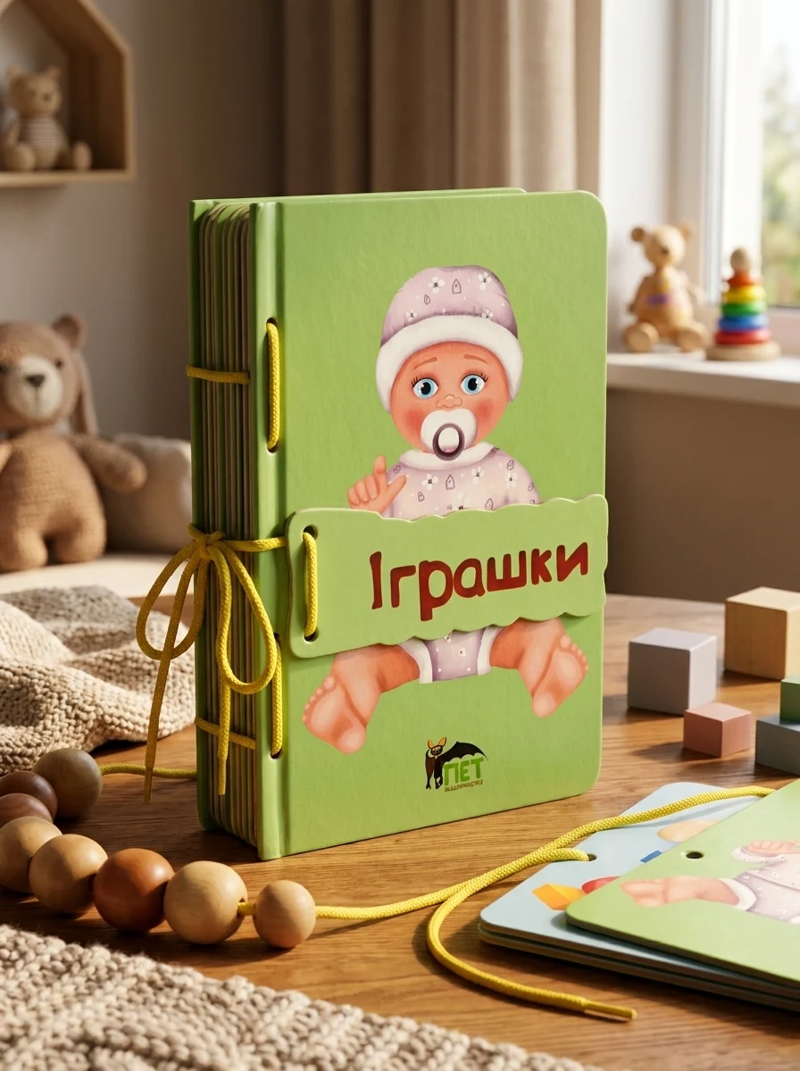 Картонка на шнуровці. Іграшки — Дитяча література