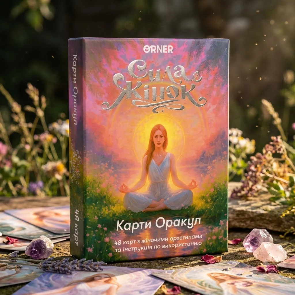 Карти Оракул "Сила жінок", обкладинка