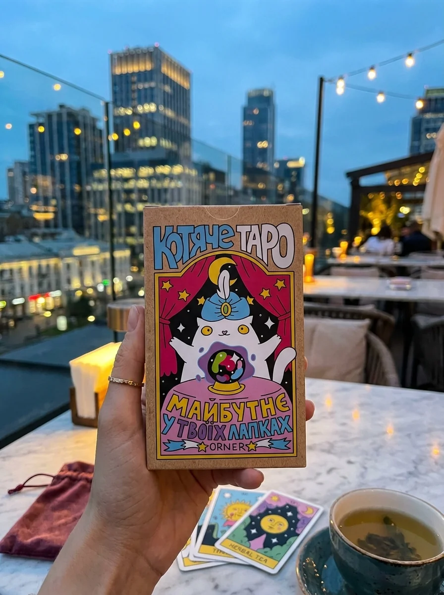 Карти Таро "Котяче таро", обкладинка
