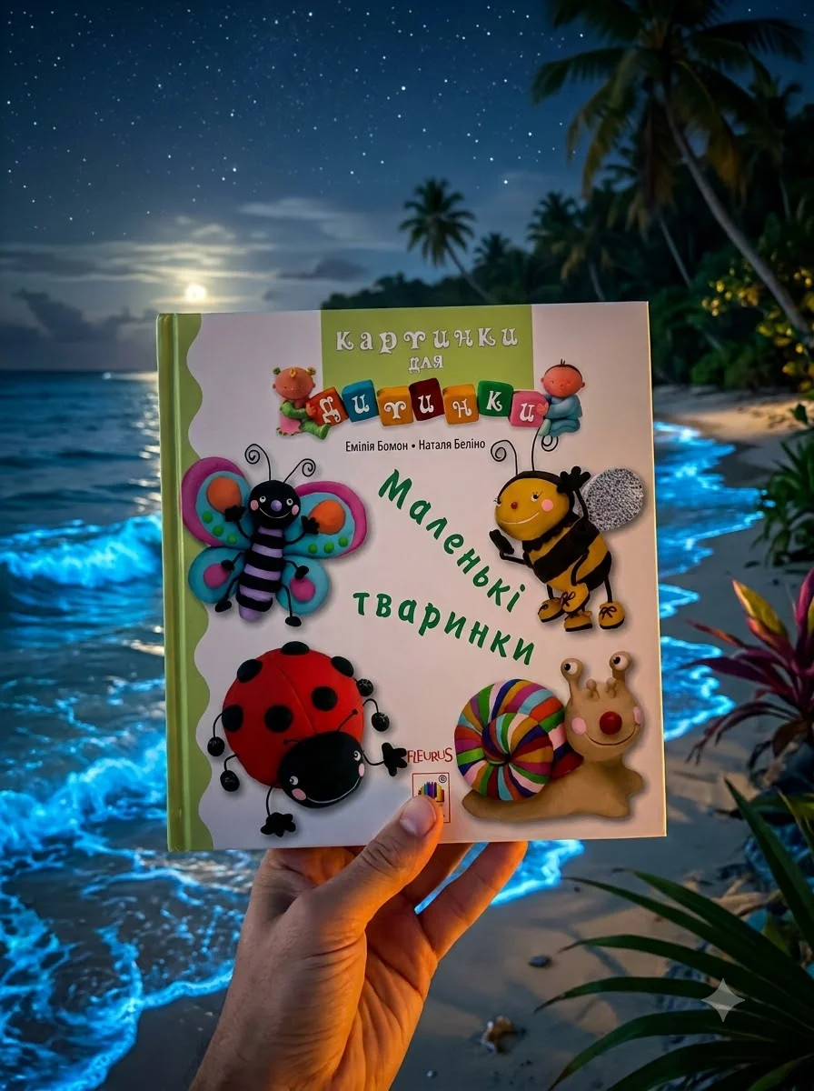 Картинки для дитинки. Маленькі тваринки — Розвивальні книги