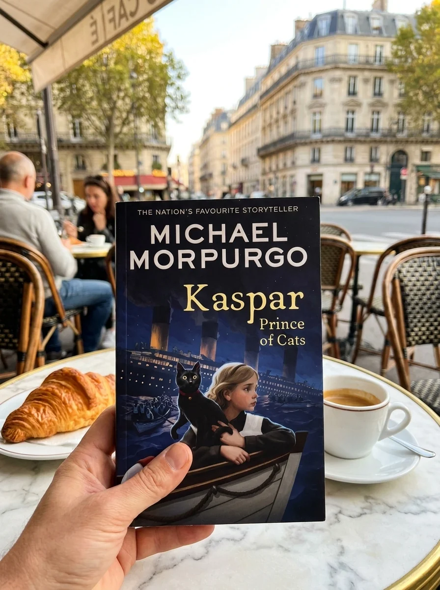 Kaspar — Michael Morpurgo, обкладинка