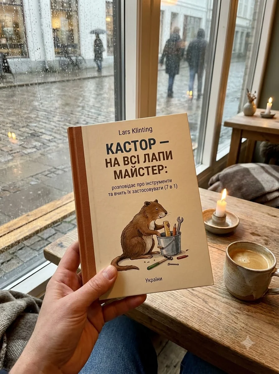 Кастор — на всі лапи майстер: розповідає про інструменти та вчить їх застосовувати (7 в 1) — Дитяча проза