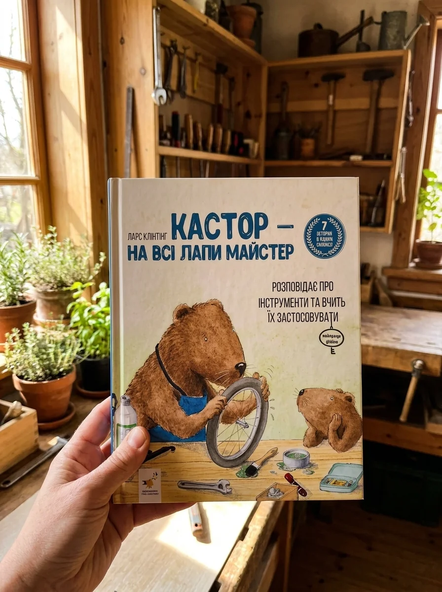 Кастор — на всі лапи майстер. Розповідає про інструменти та вчить їх застосовувати — Казки