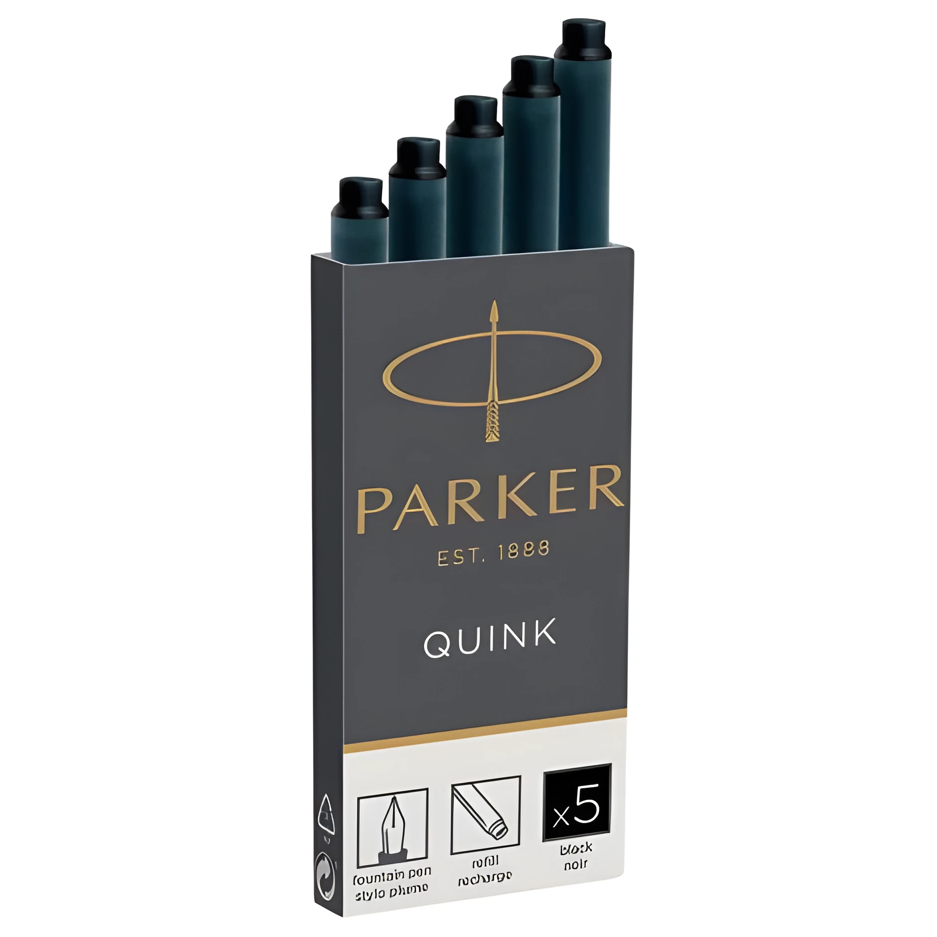 Катридж Parker чорний 11 410BK