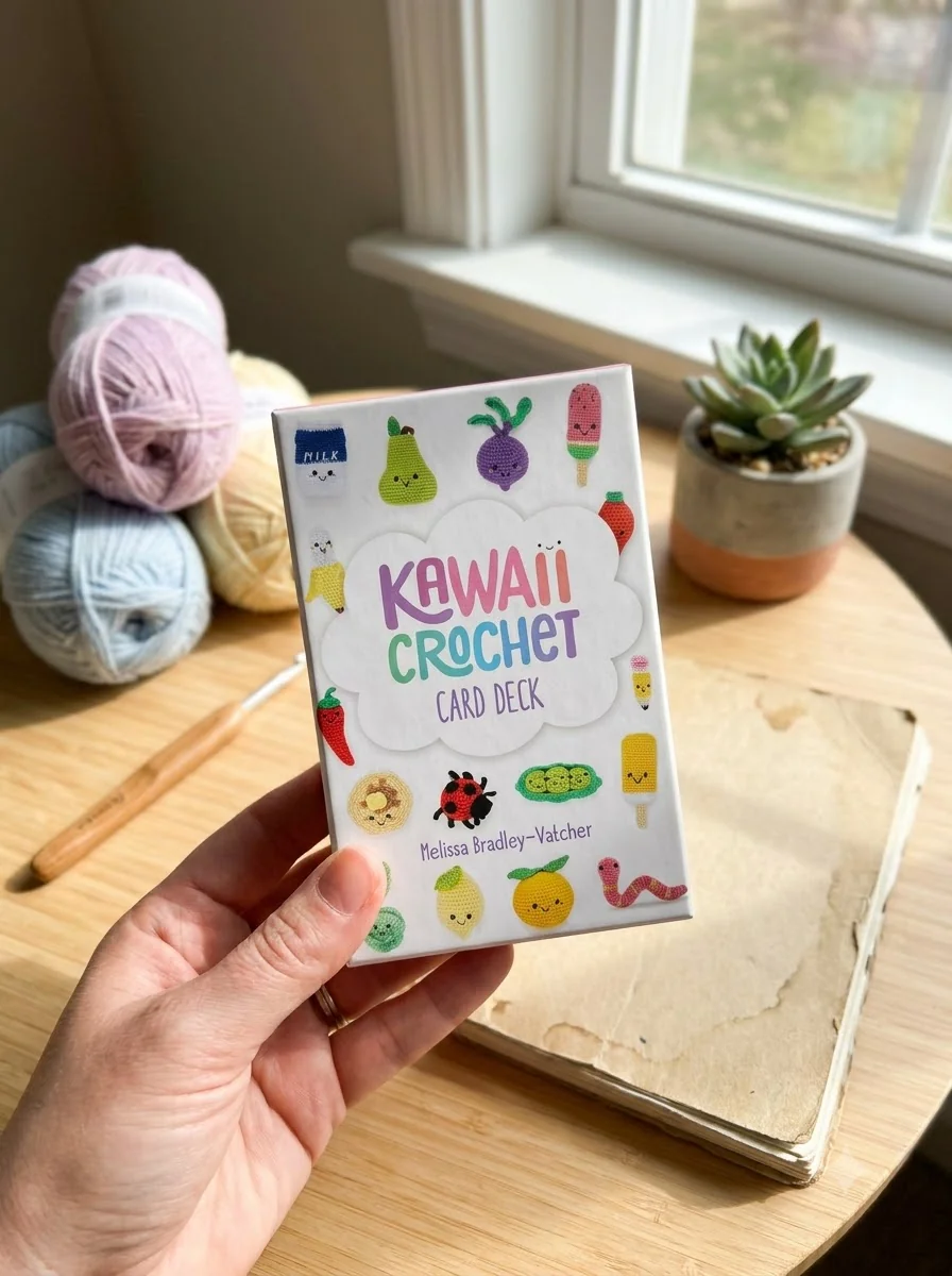 Kawaii Crochet Card Deck — Мелісса Бредлі-Ватчер, обкладинка