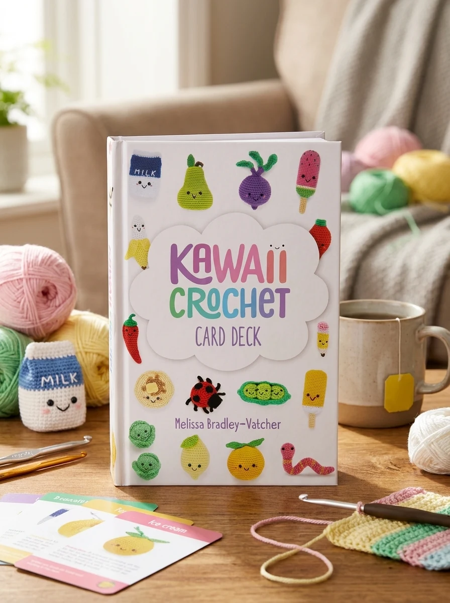 Kawaii Crochet Card Deck — Дім, сім'я, релігія