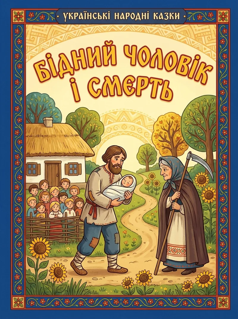Бідний чоловік і смерть