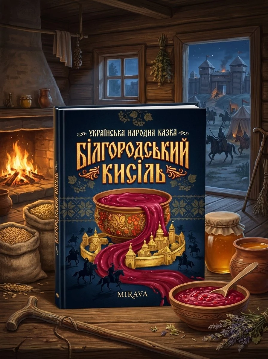 Білгородський Кисіль — українська народна казка — Народна творчість, обкладинка
