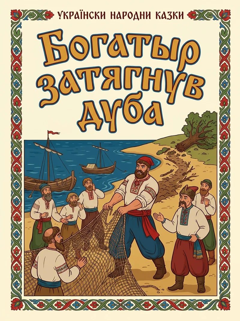 Богатир затягнув дуба