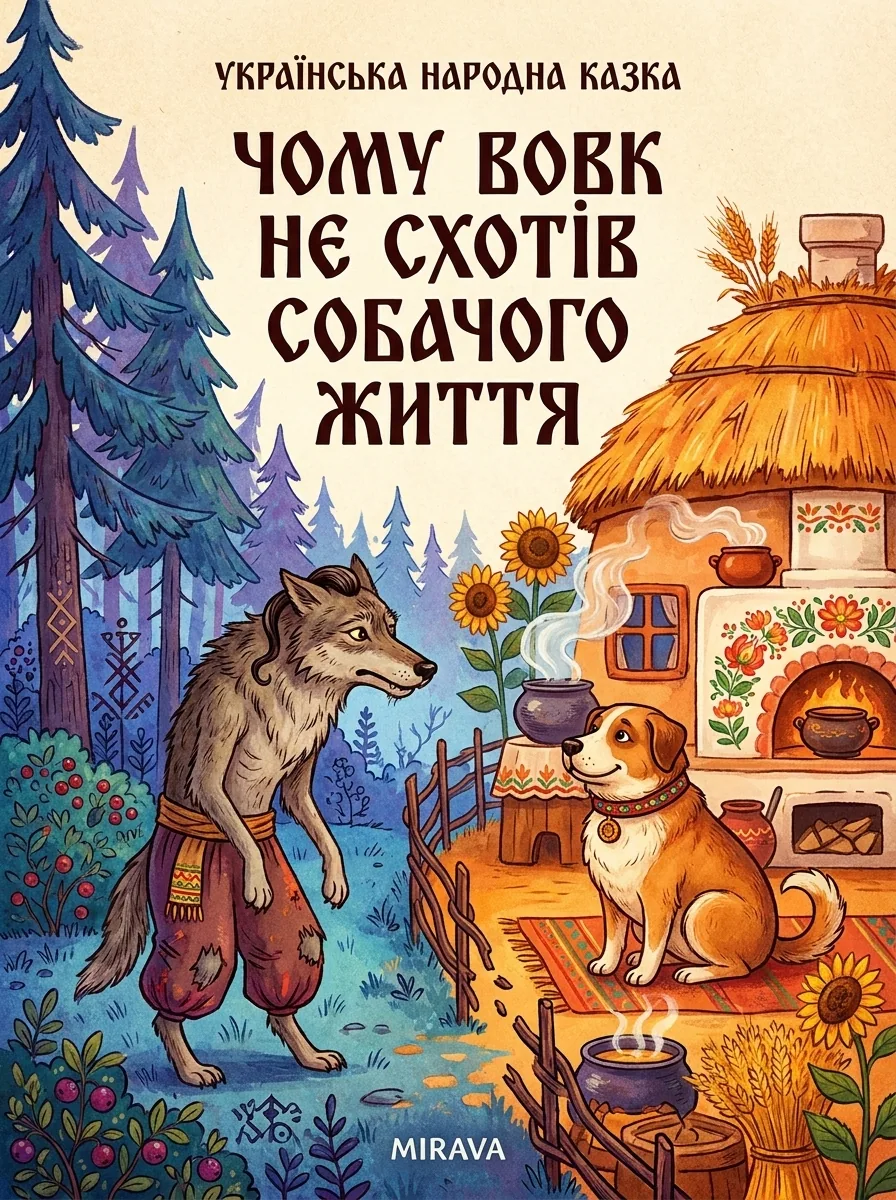 Чому вовк не схотів собачого життя