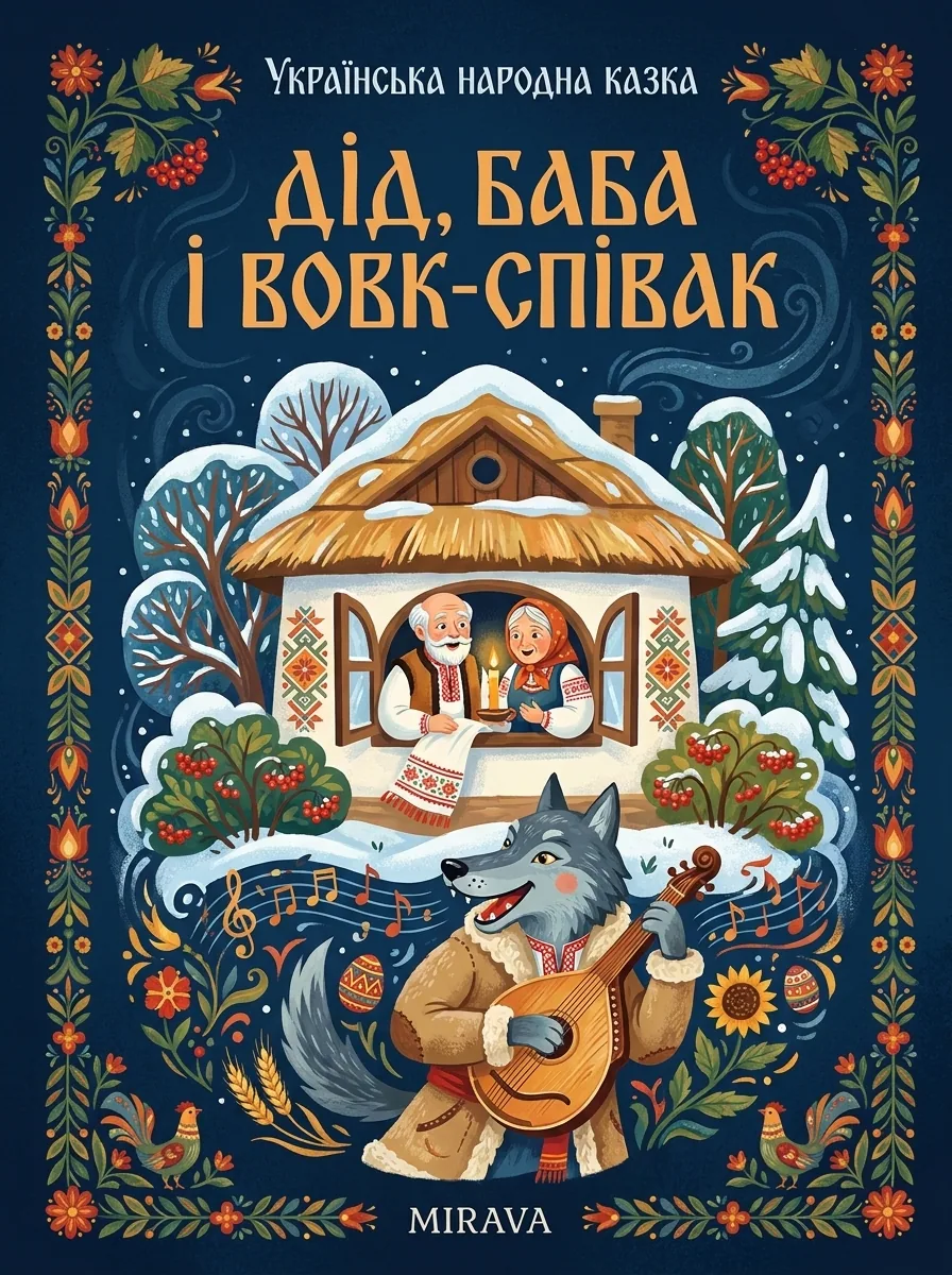 Казка «Дід, баба і вовк-співак»