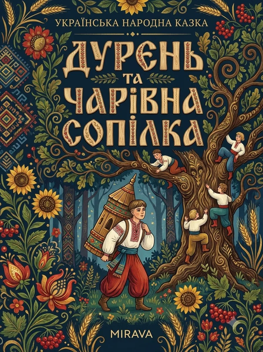 Казка «Дурень та чарівна сопілка»
