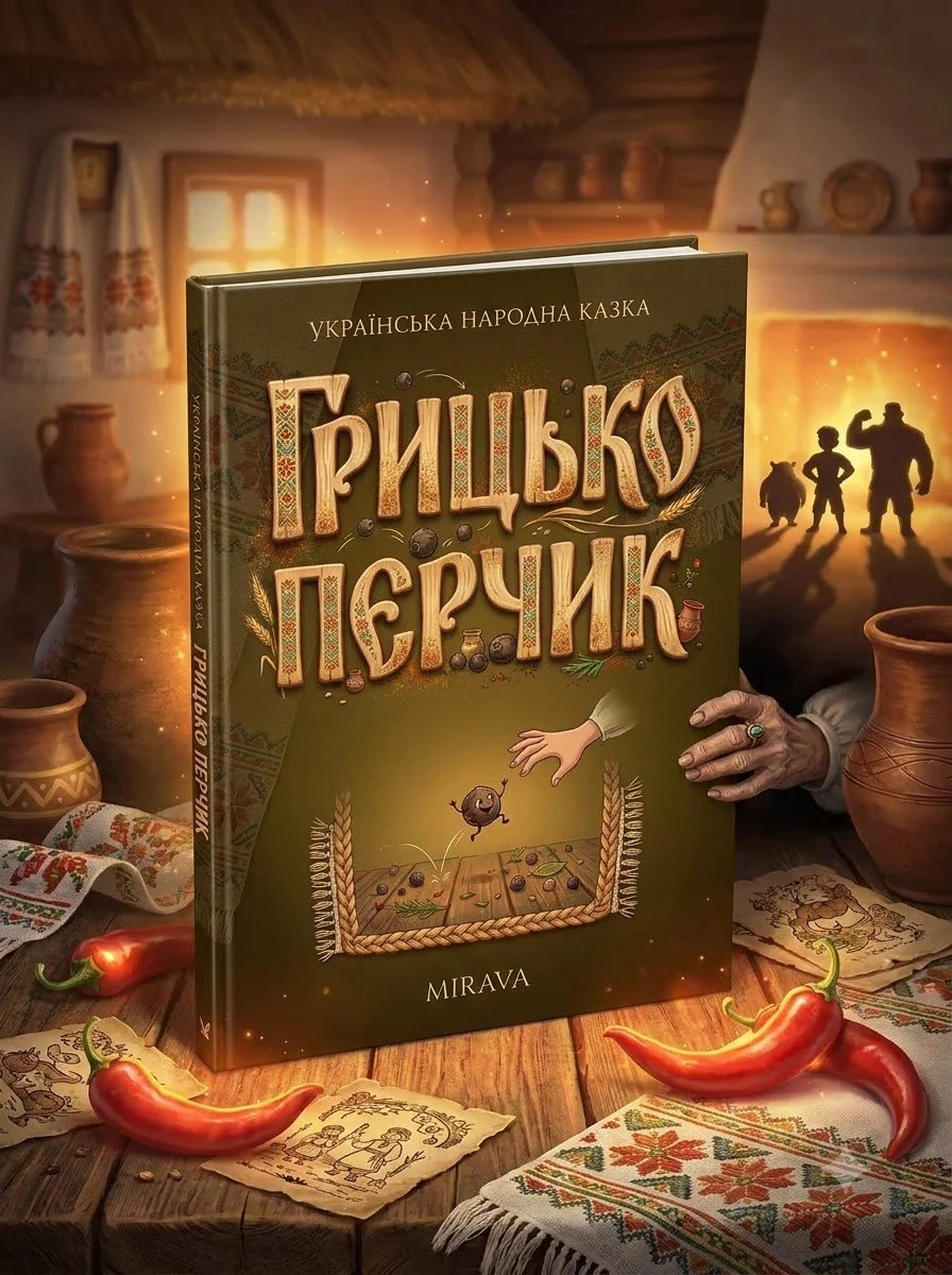 Грицько перчик — українська народна казка — Народна творчість, обкладинка