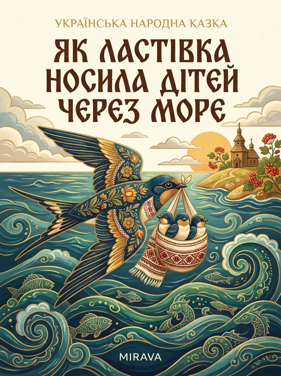 Як ластівка носила дітей через море
