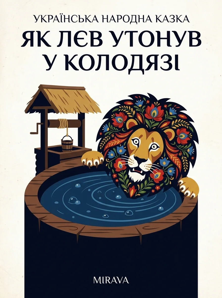 Як лев утонув у колодязі