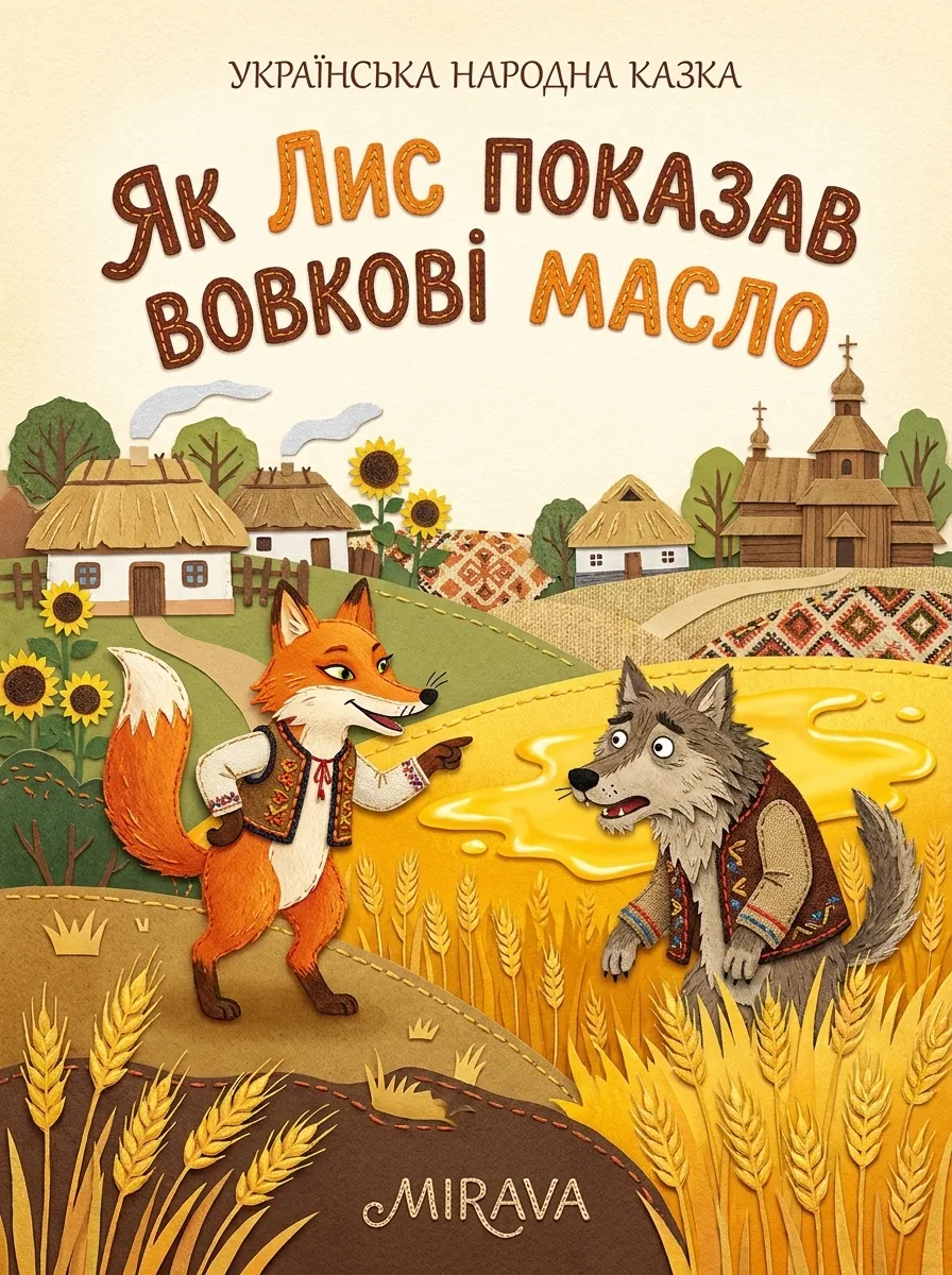 Як лис показав вовкові масло