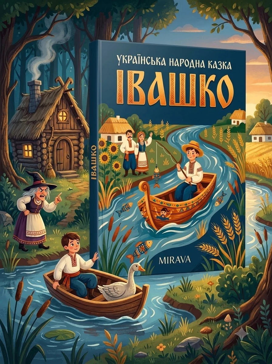 Івашко — українська народна казка — Народна творчість, обкладинка