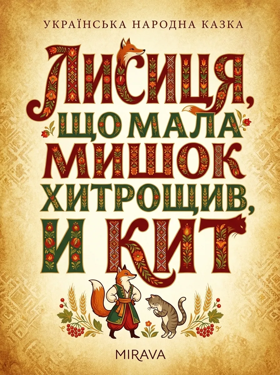 Лисиця, що мала мішок хитрощів, і кіт