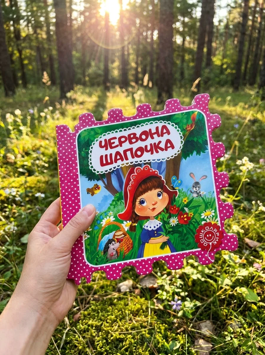 Казка-пазл. Червона Шапочка — Казки