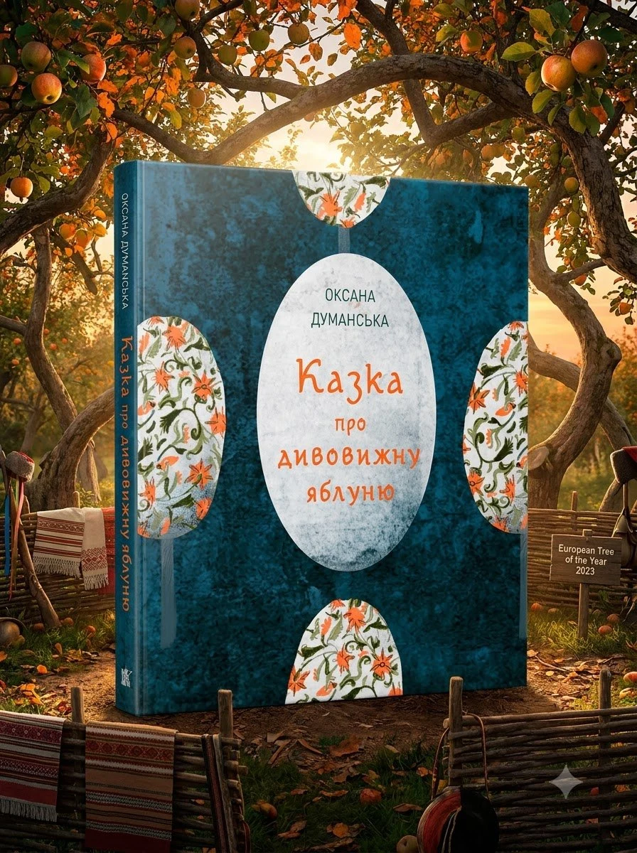 Казка про дивовижну яблуню