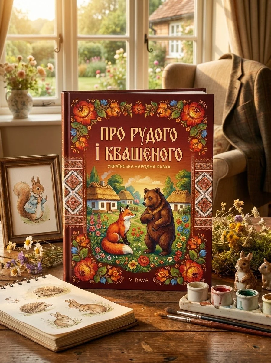 Казка про Рудого і Квашеного